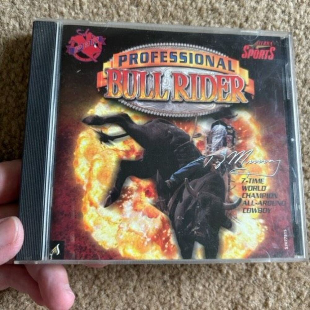 Professional Bull Rider Sierra Sports 1999 PC Game